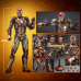 Iron Man 3 - Iron Man Mark XLII 42 (2.0) 1/6th Scale Hot Toys Action Figure