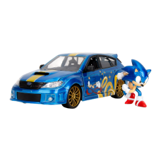 Sonic  - Subaru STI with Sonic Figure 1:24 Scale Diecast Vehicle