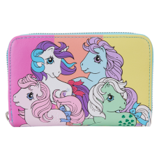 My Little Pony - Color Block 4 Inch Faux Leather Zip-Around Wallet