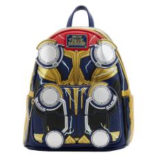 Thor 4: Love and Thunder - Thor Cosplay Glow in the Dark 10 Inch Faux Leather Mini Backpack