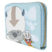 Avatar: The Last Airbender - Aang, Appa & Momo 4 Inch Faux Leather Zip-Around Wallet