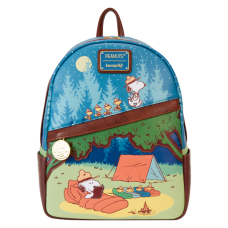 Peanuts - 50th Anniversary Snoopy's Beagle Scouts 10 Inch Faux Leather Mini Backpack