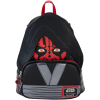 Star Wars - Phantom Menace 25th Anniversary Darth Maul Cosplay Glow in the Dark 10 Inch Faux Leather Mini Backpack