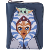 Star Wars - Ahsoka & Grogu Precious Cargo 4 Inch Faux Leather Zip-Around Wallet