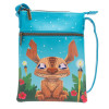 Lilo & Stitch - Stitch Tiki 9 Inch Faux Leather Passport Bag