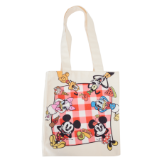 Disney - Mickey & Friends Picnic 14 Inch Canvas Tote Bag