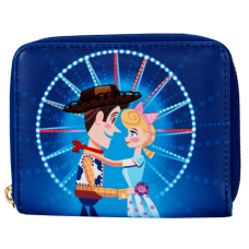 Toy Story - Ferris Wheel Movie Moment 4 Inch Faux Leather Zip-Around Wallet