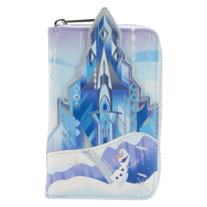 Disney Princess - Frozen Castle 4 Inch Faux Leather Zip-Around Wallet