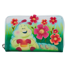 A Bug’s Life - Earth Day 4 Inch Faux Leather Zip-Around Wallet