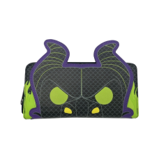 Sleeping Beauty (1959) - Pop! Maleficent Dragon Cosplay 4 Inch Faux Leather Zip-Around Wallet