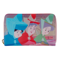 Sleeping Beauty (1959) - Scenes 4 Inch Faux Leather Zip-Around Wallet