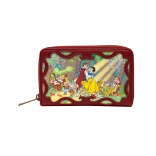 Disney Princess - Snow White Stories 4 Inch Faux Leather Zip-Around Wallet