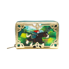 Disney Princess - Merida Stories 4 Inch Faux Leather Zip-Around Wallet