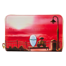 Wall-E - Date Night 4 Inch Faux Leather Zip-Around Wallet