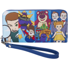 Toy Story - Movie Collab Baddies 4 Inch Faux Leather Zip-Around Wristlet Wallet