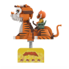 Kung Fu Panda - Tigress on SkateKart Buildable Figure (195pcs)