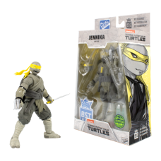 Teenage Mutant Ninja Turtles (comics) - Jennika (Greyscale) 5 Inch BST AXN Action Figure (Wave 3)