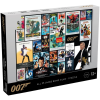 James Bond - All 25 James Bond Films 1000 Piece Jigsaw Puzzle