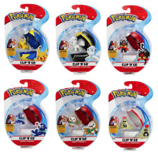 POKEMON CLIP N GO POKEBALL (Sold Individually)